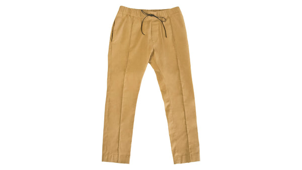 Coated Khaki Slim Fit Trousers